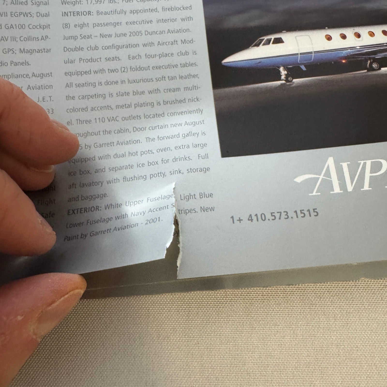 2006 Private Jet Plane Aircraft Airplane Executive Wings Catalog Brochure