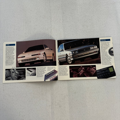 1991 Toyota Sales Brochure Catalog Supra Cressida 4Runner Previa Celica MR2 +