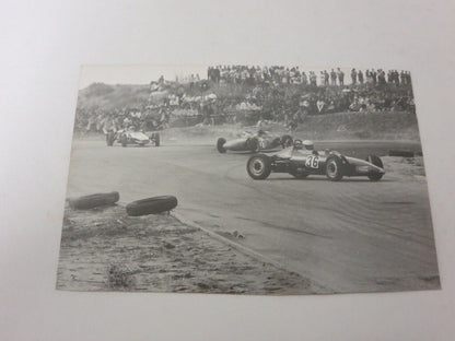 2 Vintage Formula V Racing in Israel Photo Photograph Lot - Revue Automobile
