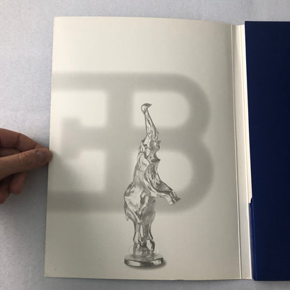 Bugatti Veyron Press Kit Brochure Photos 2002 German Text