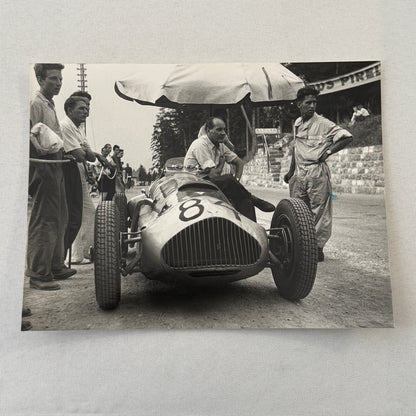 Hans Stuck Racing Car 1950 Race Photo Photograph Vintage Image Modern Print