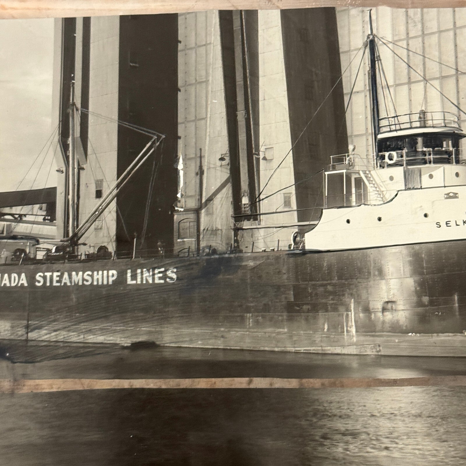 Canada Steamship Lines Selkirk Boat Ship Vessel Photo Photograph Vintage