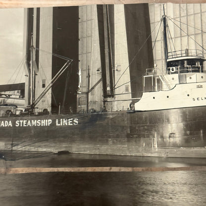 Canada Steamship Lines Selkirk Boat Ship Vessel Photo Photograph Vintage