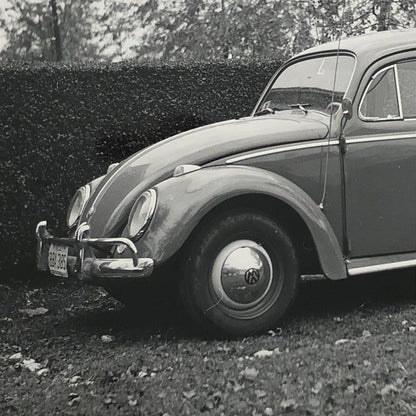 Vintage Volkswagen VW Beetle Bug Car Photo Photograph