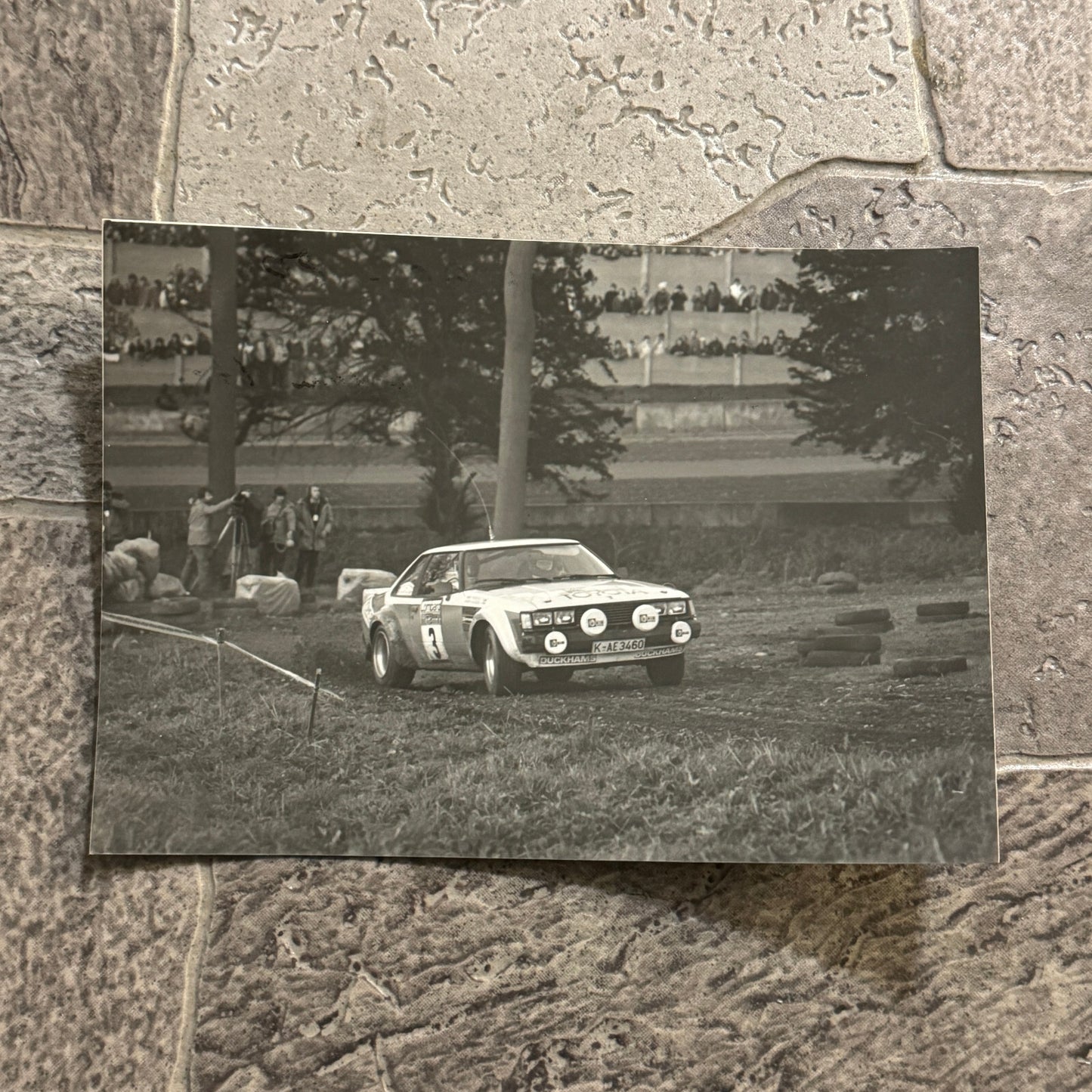 1980 RAC Rally Rallye Car Racing Photo Photograph Toyota Celica GT Vintage Car