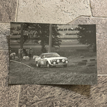 1980 RAC Rally Rallye Car Racing Photo Photograph Toyota Celica GT Vintage Car