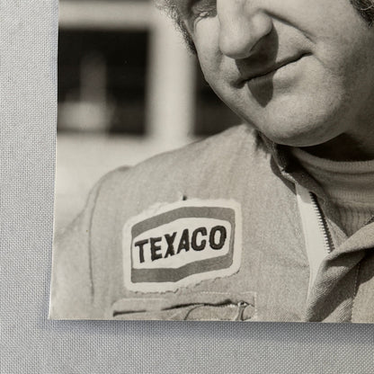 1974 Racing Driver Photo Denis Hulme Vintage Photograph F1 Formula 1