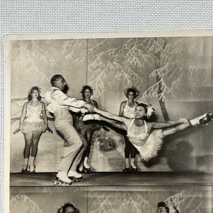Circus Performer Roller Skating Act Roller Skate Photo Photograph 2 Veronas