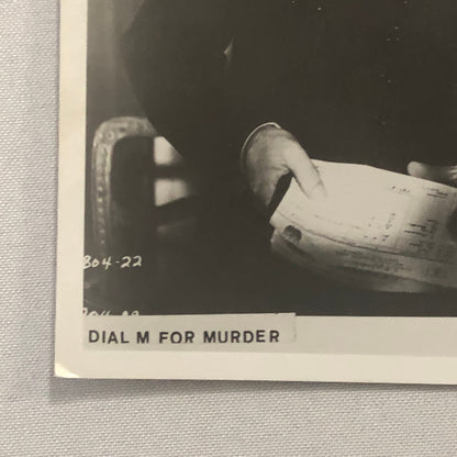 Movie Still Photo Photograph Dial M For Murder