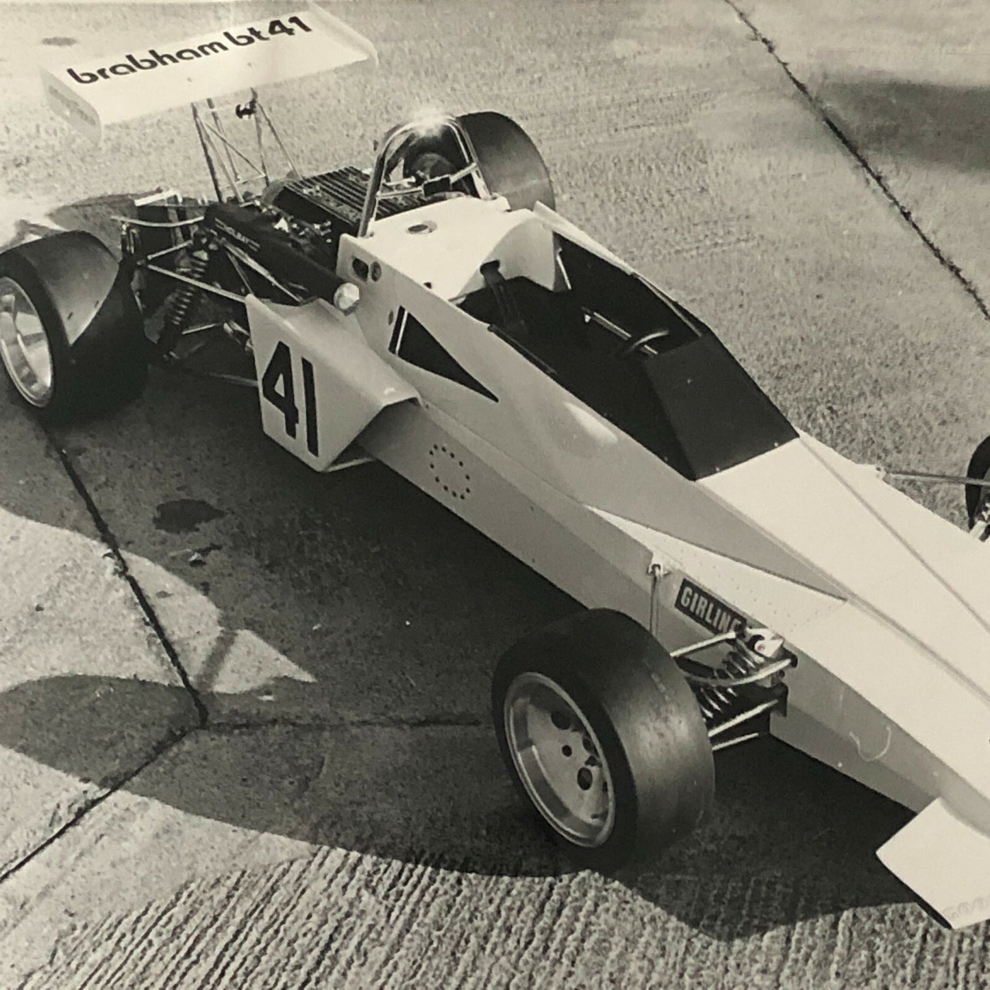 Vintage Brabham Racing BT41 Car Press Photo Photograph Lot of 3 Jack Brabham BT
