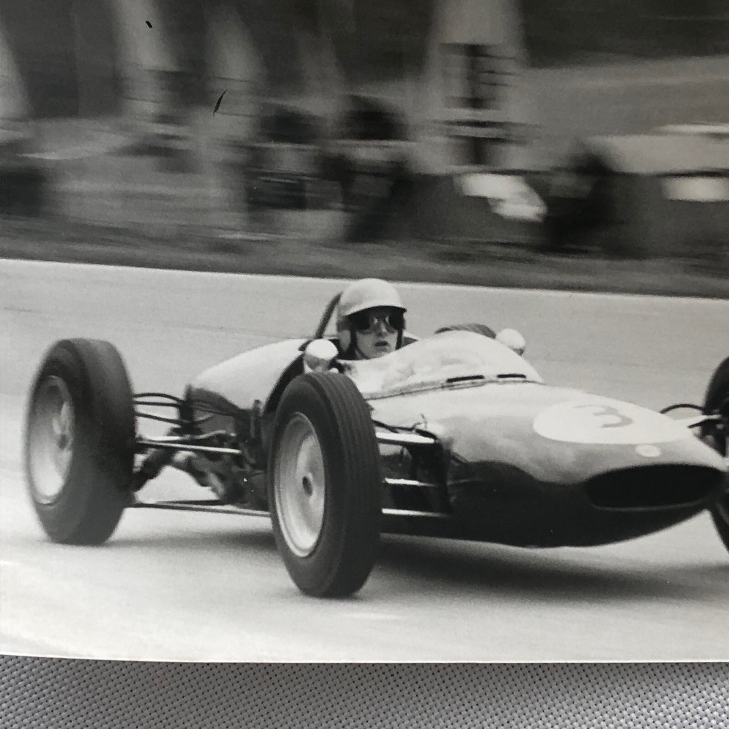 Vintage Solitude Grand Prix Racing Photo Photograph 1961