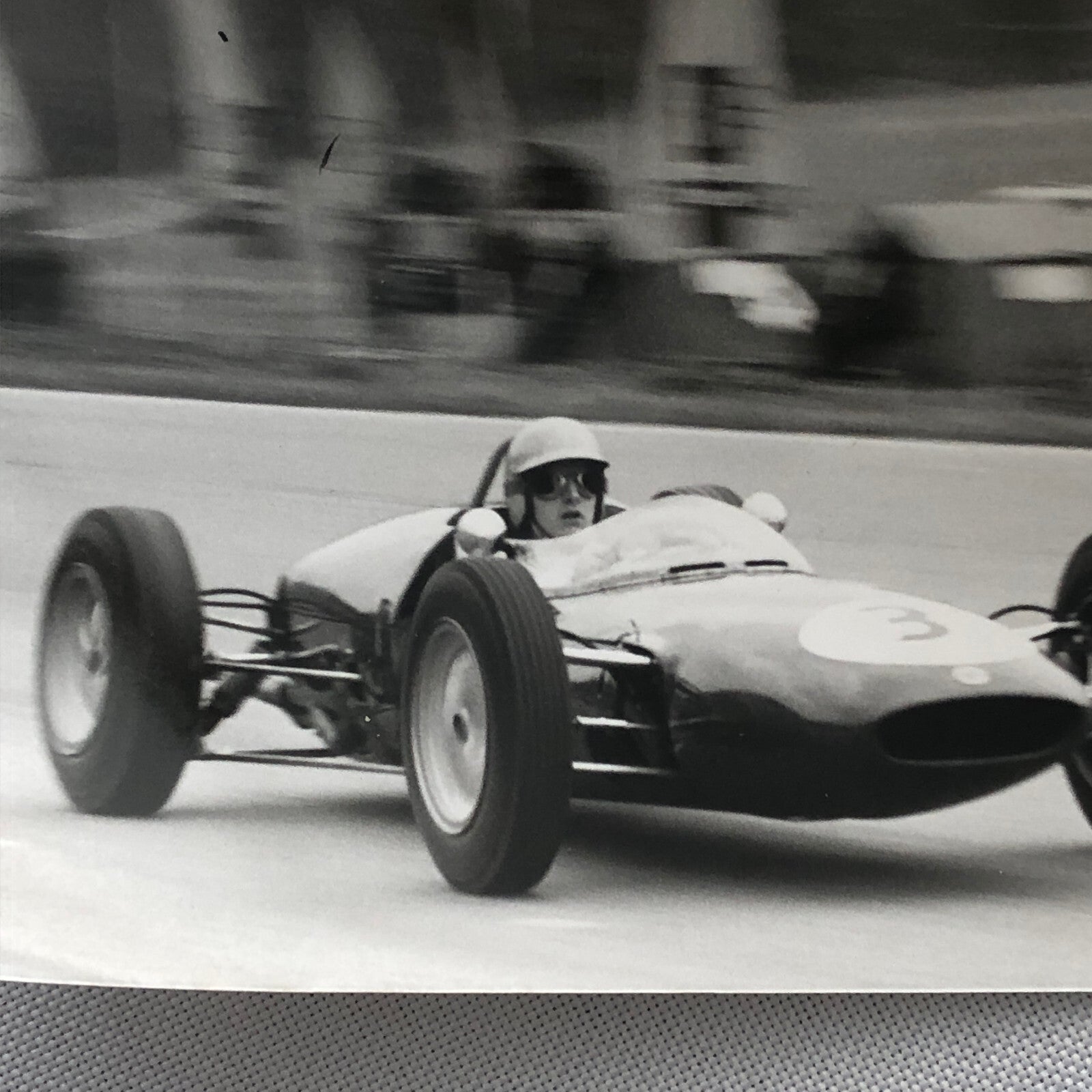 Vintage Solitude Grand Prix Racing Photo Photograph 1961