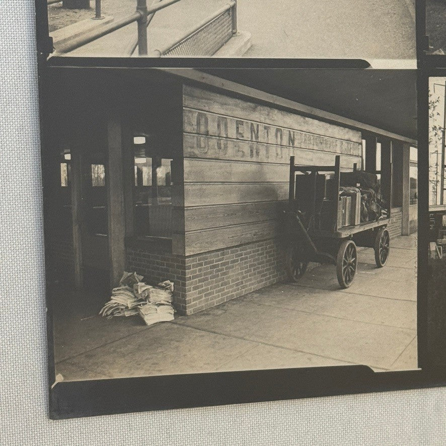 Vintage Pennsylvania Railroad Photo Contact Sheet Photograph Al Paul Lefton PRR