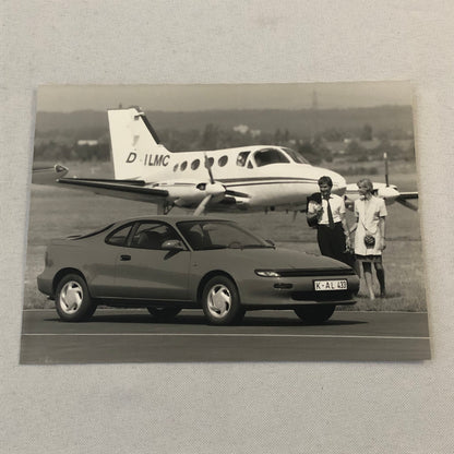 1989 1990 Toyota Celica Car Factory Press Photo Photograph German Text