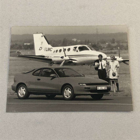 1989 1990 Toyota Celica Car Factory Press Photo Photograph German Text