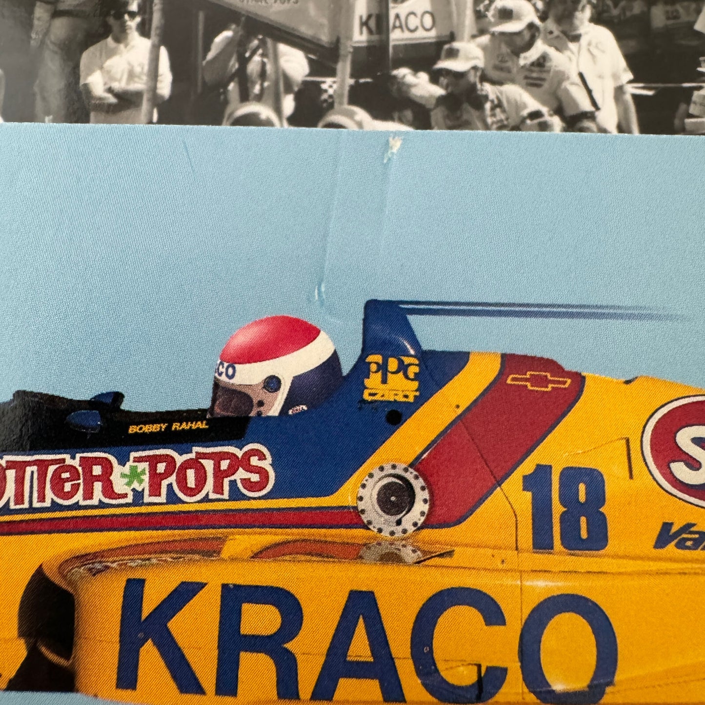 1990 Bobby Rahal Kraco Racing Press Kit Brochure Photos Lola Chevrolet Indy Car