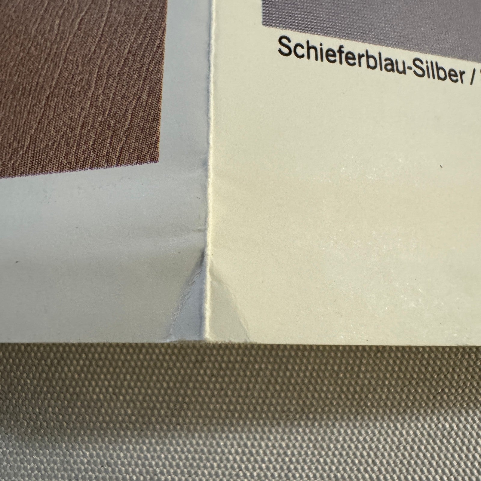1984 Saab 99 and 900 Colour and Upholstery Brochure Catalog German French Text