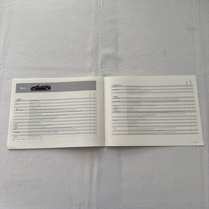 2009 Volkswagen VW Eos Convertible Roadster Sales Brochure Catalog Canadian