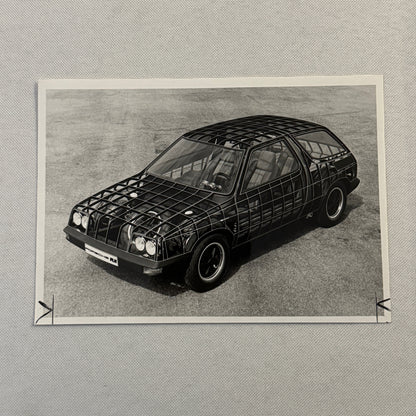 Porsche FLA Long Life Car Concept Prototype Factory Werkfoto Photo Photograph