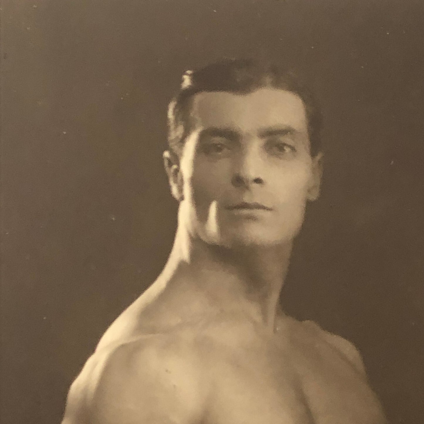 Circus Gymnast Gymnastic Performer Real Photo Postcard RPPC