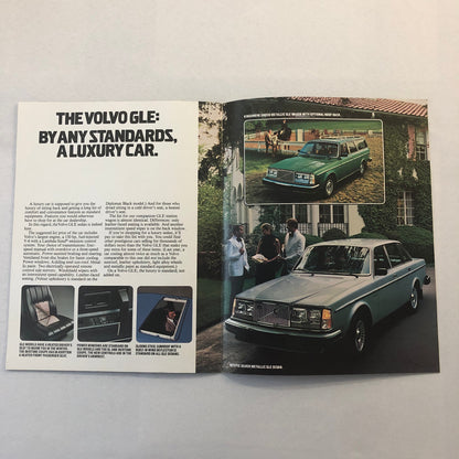 1980 Volvo Car Sales Brochure Catalog Bertone Coupe DL GLE Station Wagon GT