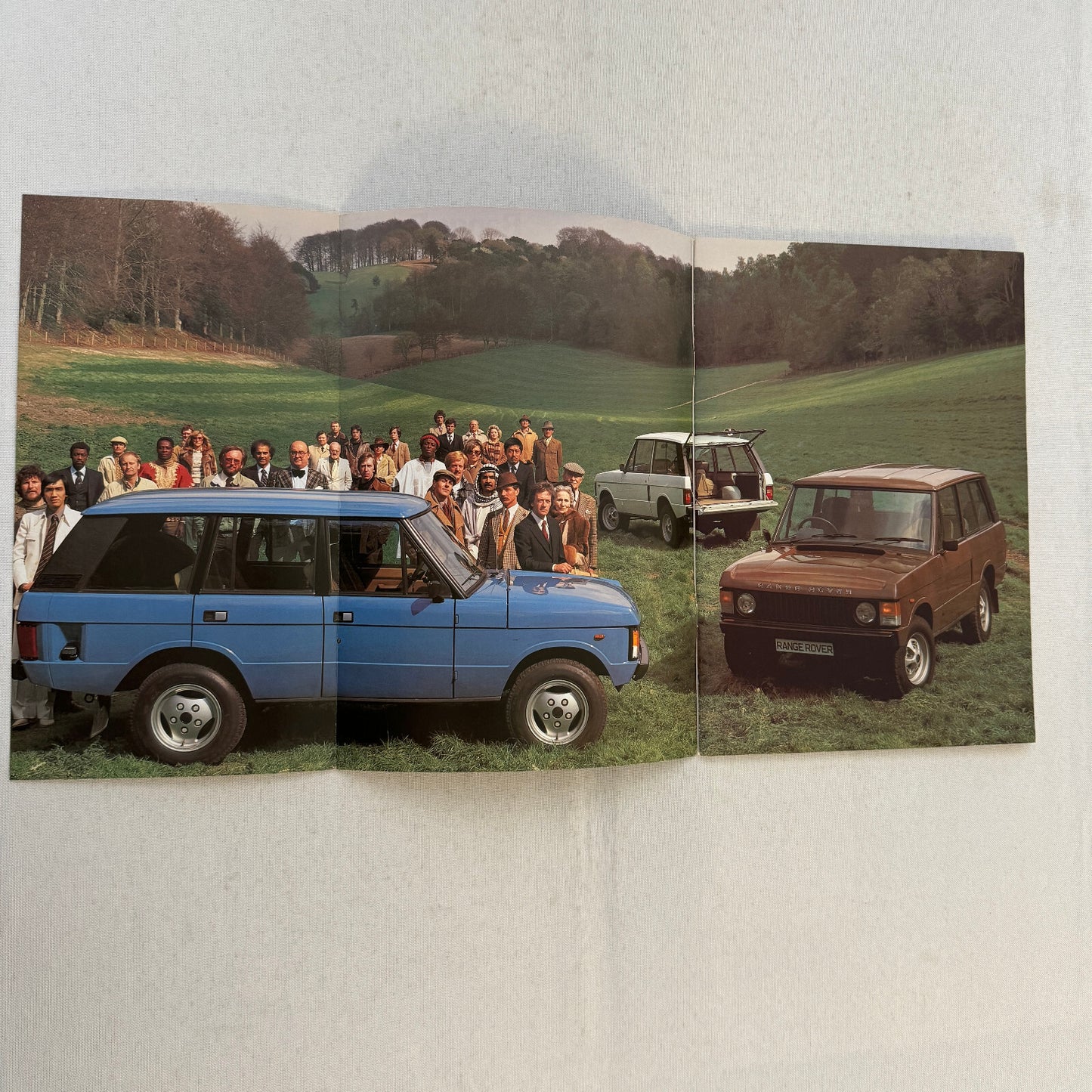 Land Rover Range Rover Sales Brochure Catalog Advertising Vintage UK