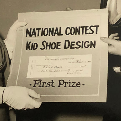 Press Photo Photograph Kid Shoe Design Contest Winner Birmingham Alabama