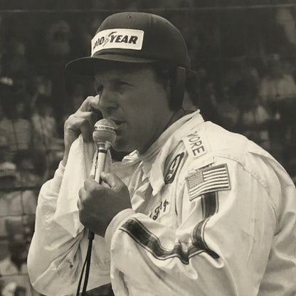 Vintage Indy Indianapolis Racing Driver AJ Foyt Photo Photograph DPPI A.J. Foyt