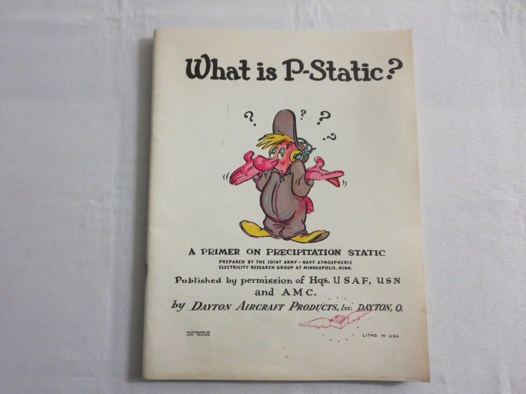 Vintage Dayton Aircraft Products Sales Brochure Catalog P Static Antenna 