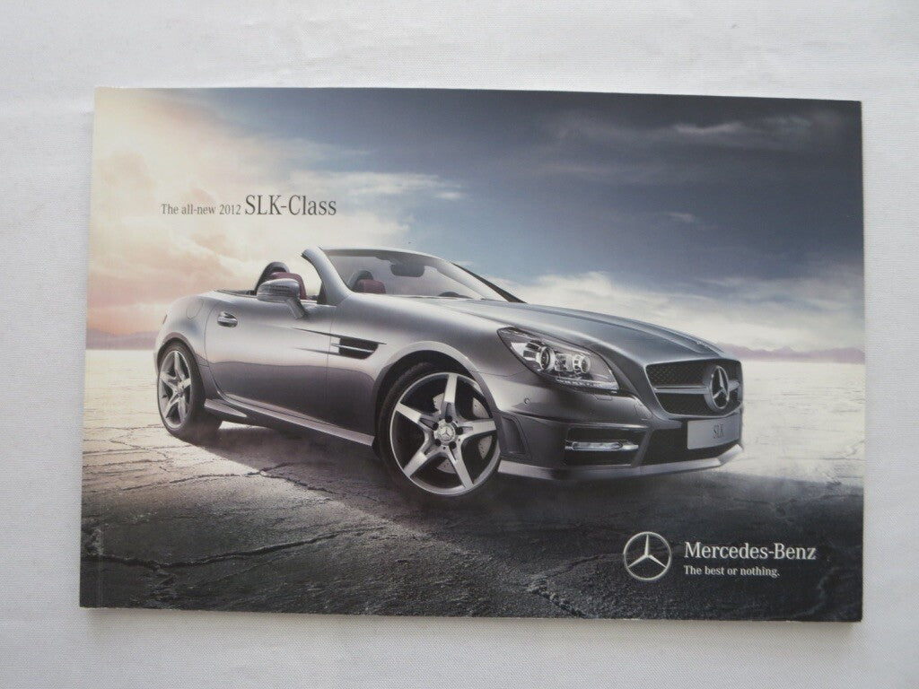 2012 Mercedes SLK 350 Sales Brochure Advertising Catalog SLK350
