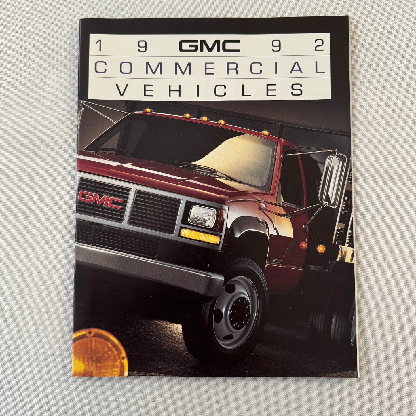 1992 GMC Commercial Truck Sales Brochure Catalog Vandura Safari Pickup Motorhome