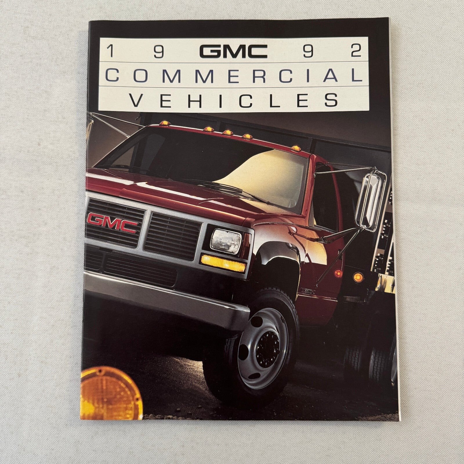 1992 GMC Commercial Truck Sales Brochure Catalog Vandura Safari Pickup Motorhome