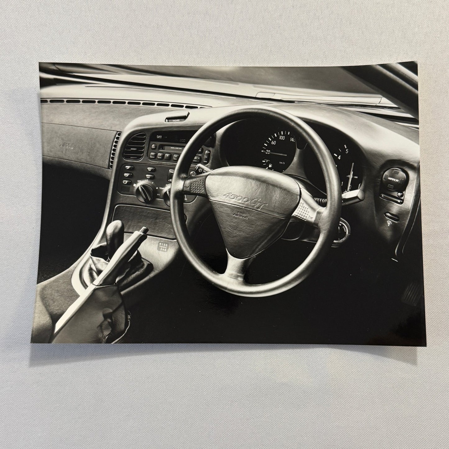 1989 Toyota Concept Car Photo Photograph Print Lot 2x Toyota 4500 GT