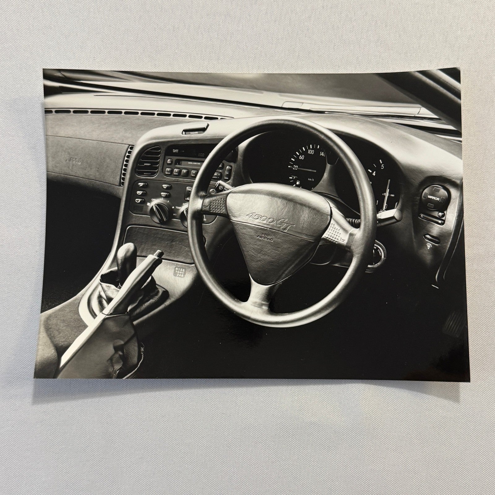 1989 Toyota Concept Car Photo Photograph Print Lot 2x Toyota 4500 GT