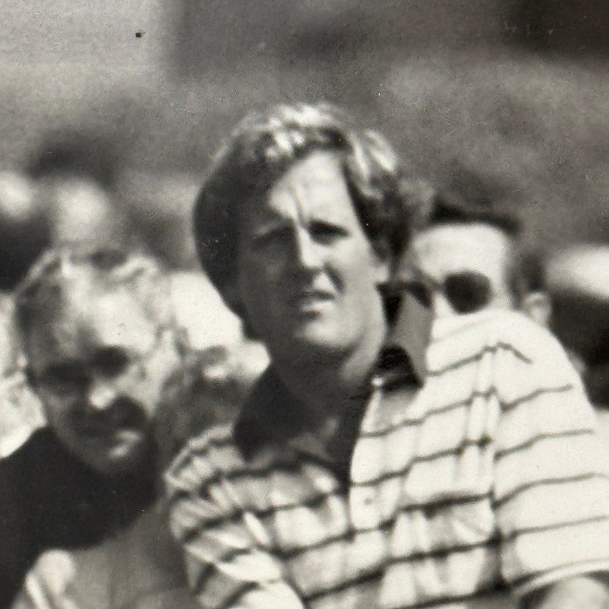 Vintage Golf Photograph Professional Golfer Unidentified 1981