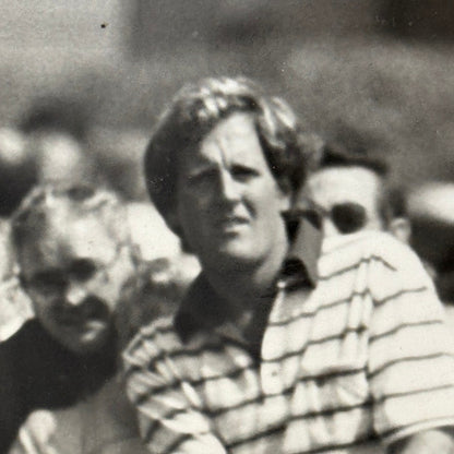 Vintage Golf Photograph Professional Golfer Unidentified 1981