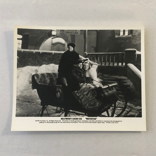 Movie Film Press Photo Photograph Wintertime Hollywood Golden Age 1993