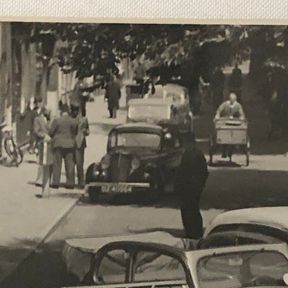 Vintage Skoda Car Automobile Photo Photograph Print Shell Gas Pump +