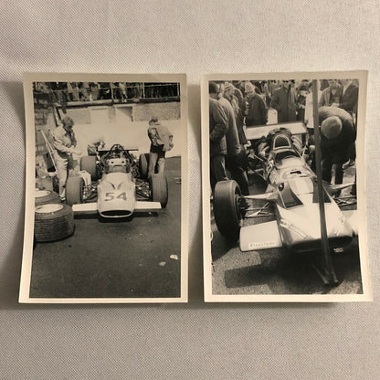 Vintage Racing Car Photo Photograph Print Lot of 13 