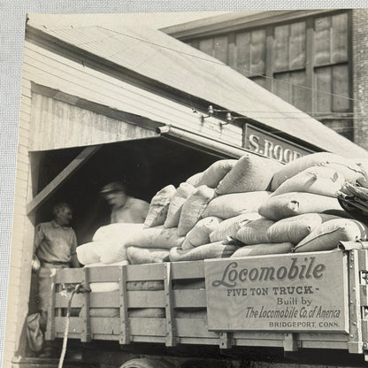 Locomobile Five Ton Truck Vintage Photo Photograph