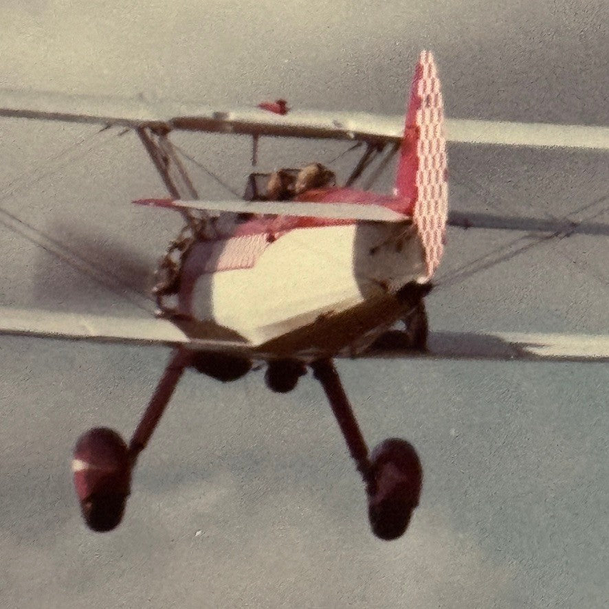 Vintage Aircraft Airshow Photo Large Aviation Photograph Aviation 1970s 1980s