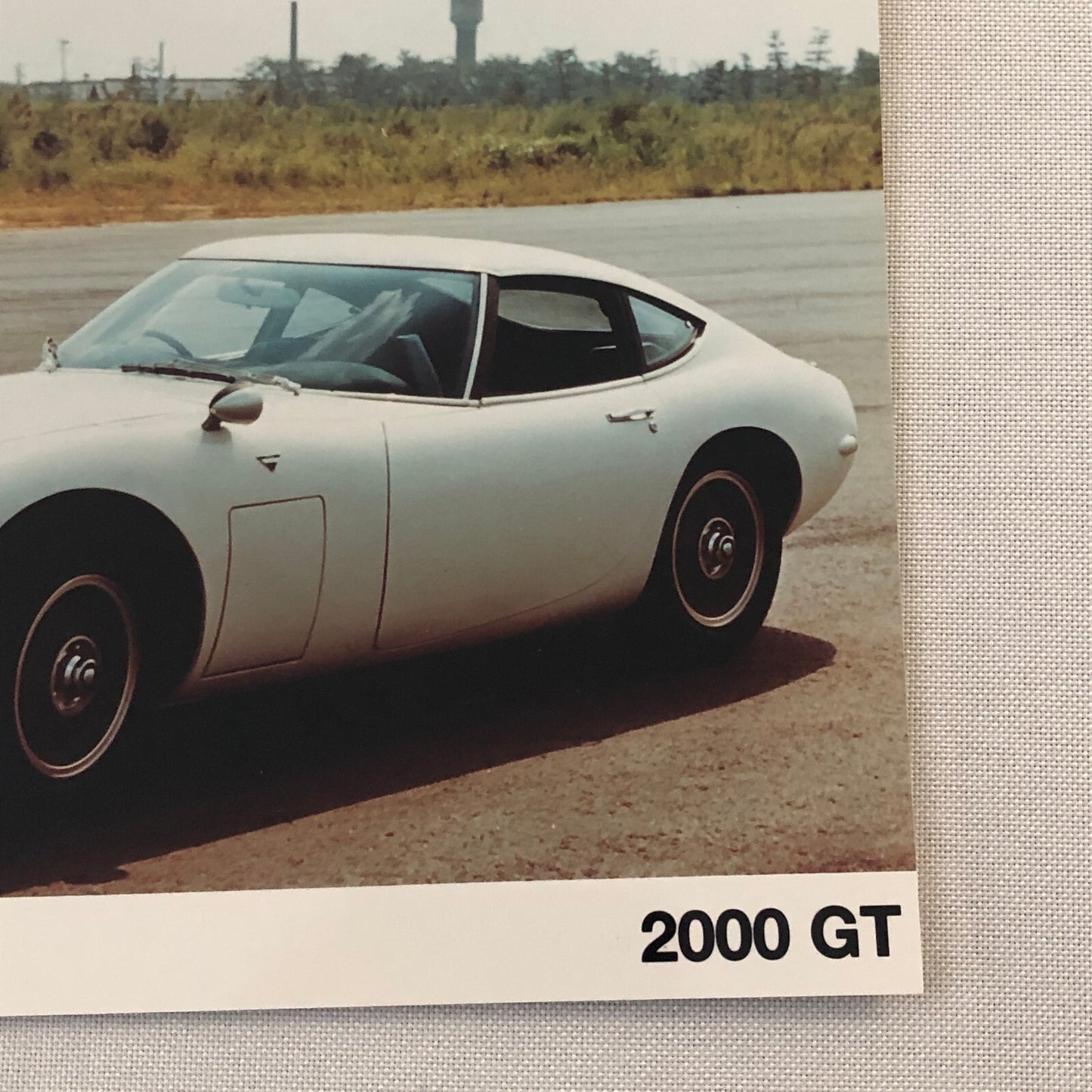 Toyota 2000GT Vintage Car Factory Press Photograph Photo Print 1990s