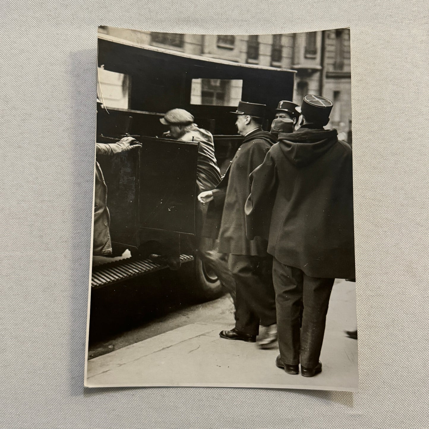 Polish Diplomat Attacked by Communists Arrest Press Photo Photograph Underwood