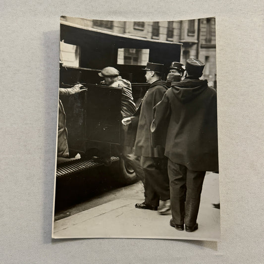 Polish Diplomat Attacked by Communists Arrest Press Photo Photograph Underwood