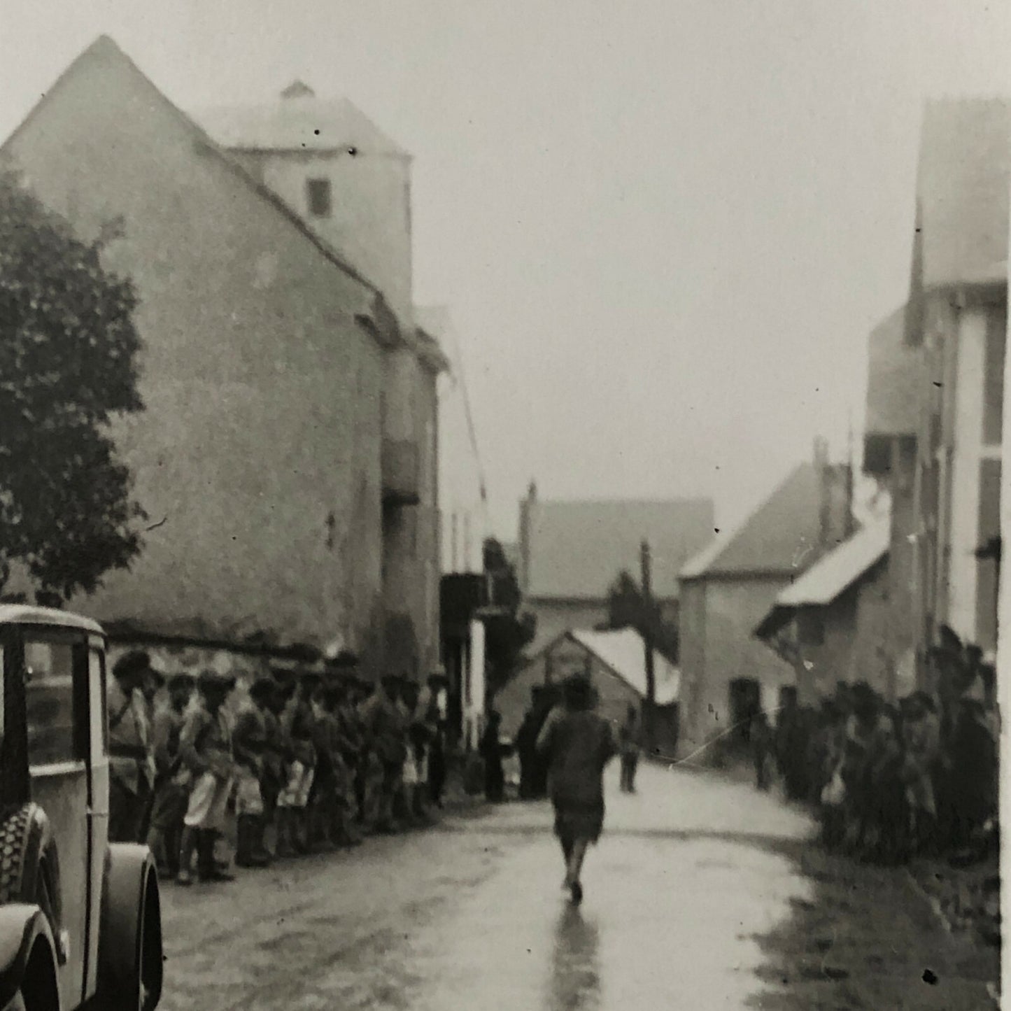Antique Press Photo Photograph Agence Meurisse Paris Nice Rally Racing ? 