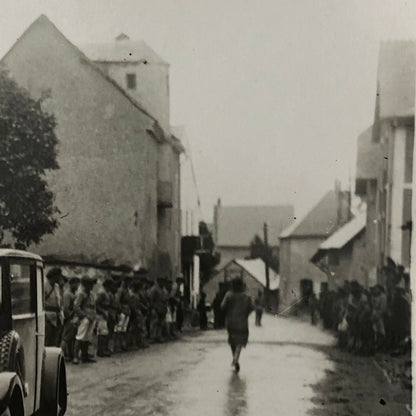 Antique Press Photo Photograph Agence Meurisse Paris Nice Rally Racing ? 