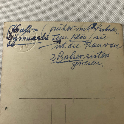 Circus Performer Dancer Acrobat French RPPC Real Photo Postcard Miss Sofia