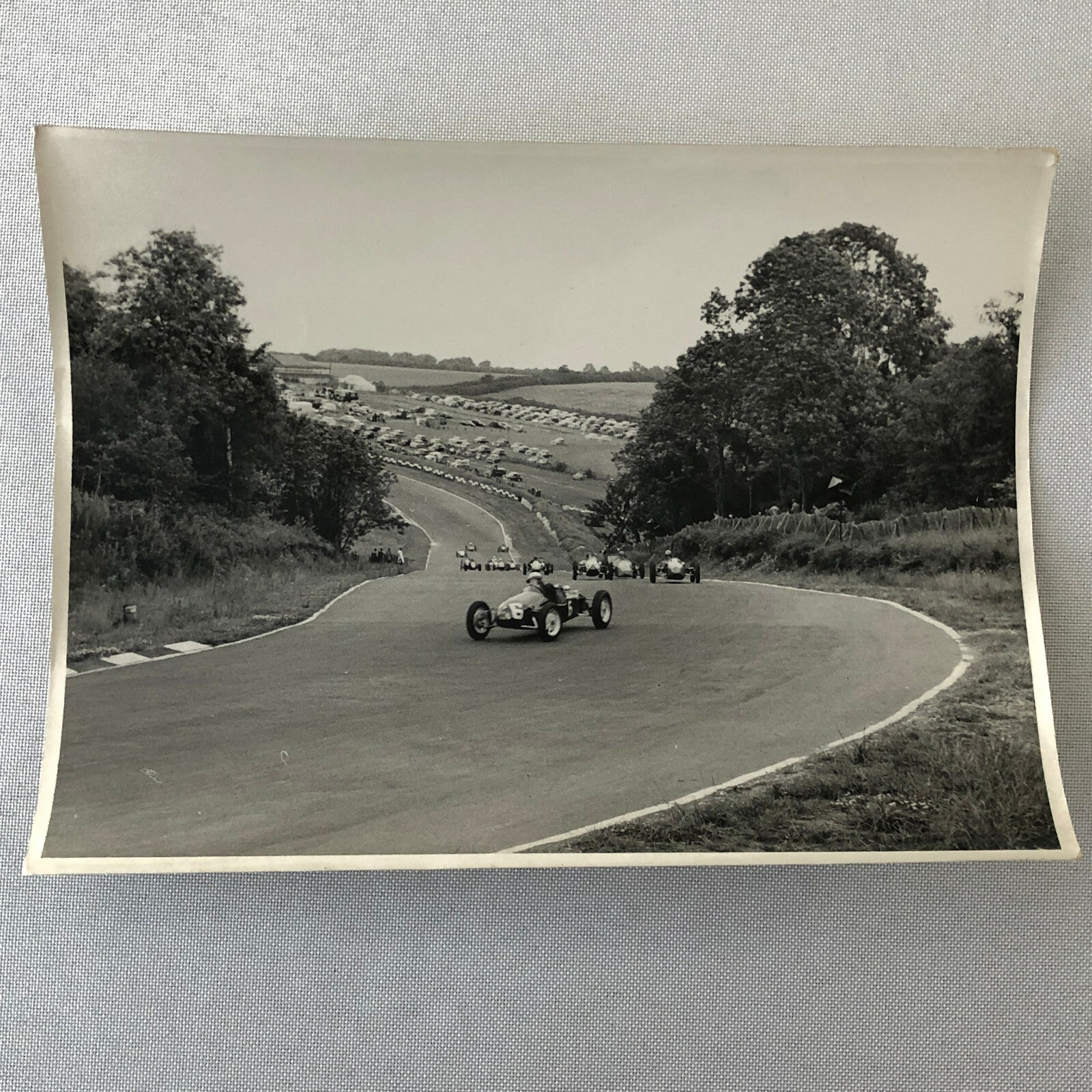 Vintage Racing Car Photo Photograph Print  Motorsport Race