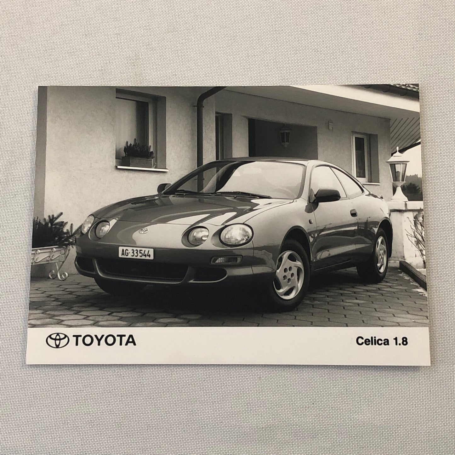 Toyota Celica 1.8 Car Factory Press Photo Photograph