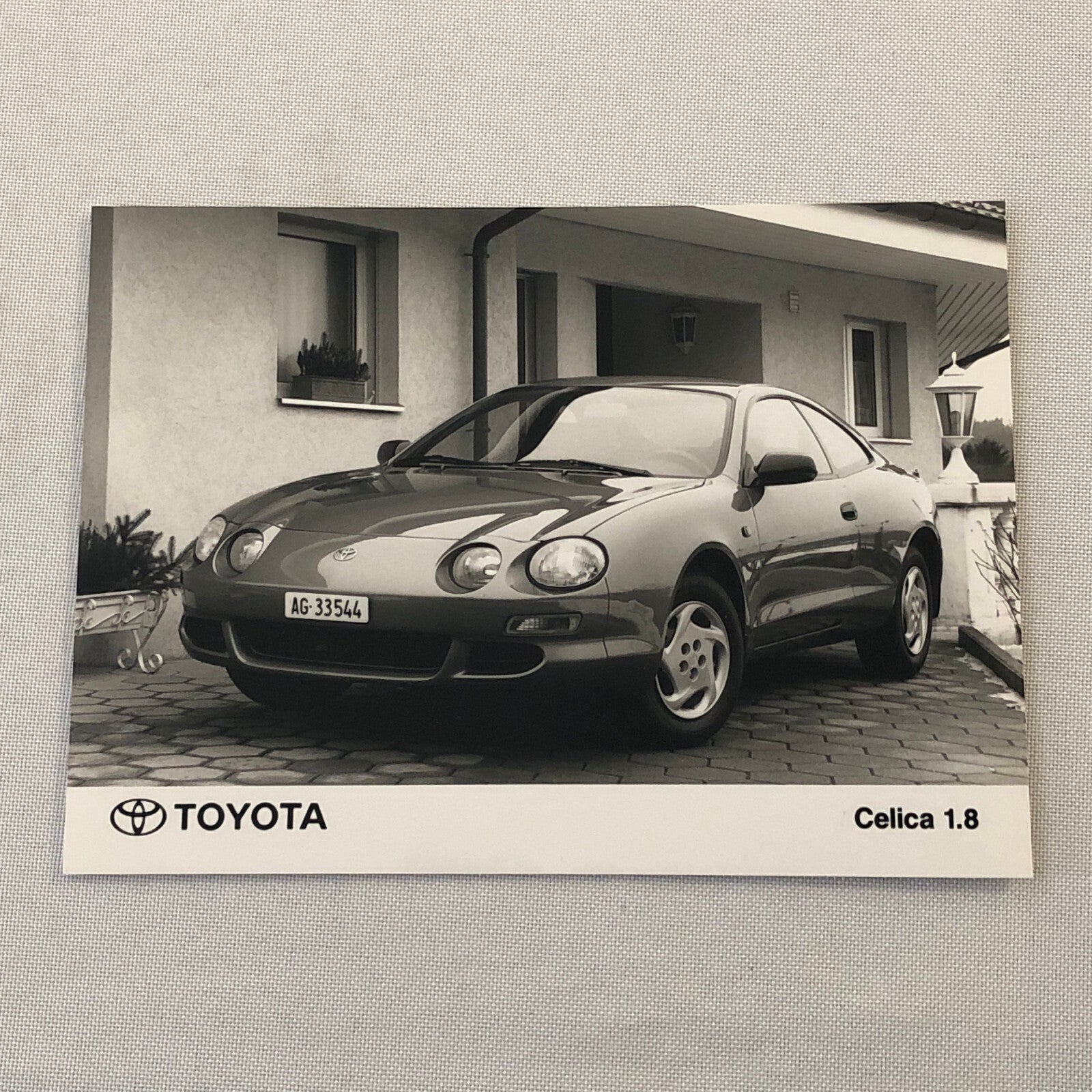 Toyota Celica 1.8 Car Factory Press Photo Photograph
